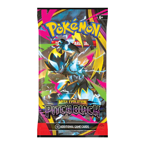 Sobre Pokemon TCG: Mega Evolution - Pitch Black (Inglés)
