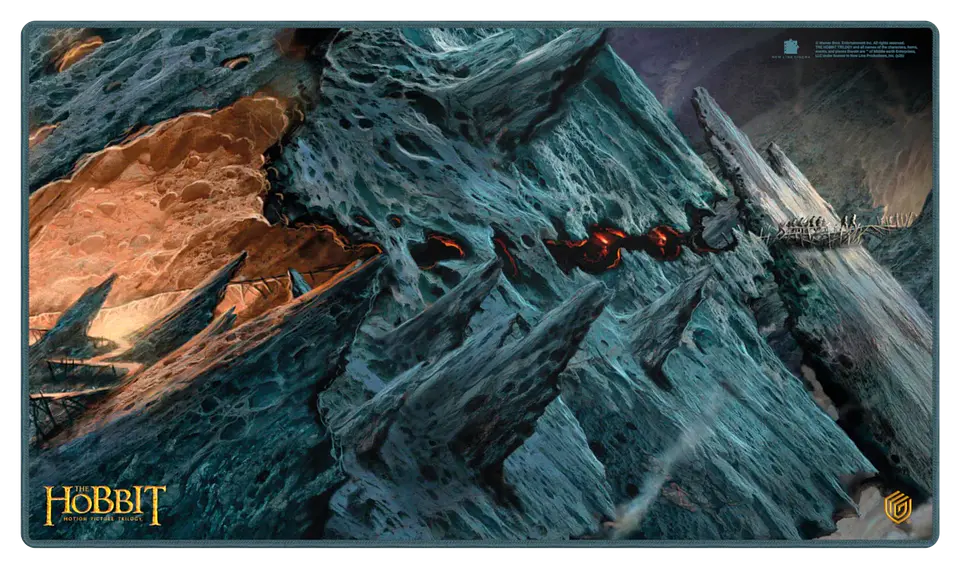 Playmat: The Hobbit - Concept Art 01 Goblin Town 2
