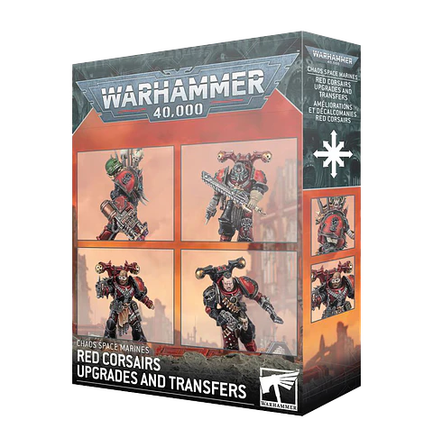 Chaos Space Marines: Red Corsairs Upgrades and Transfers
