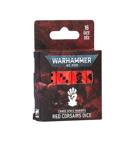 Set de dados 40K: Red Corsairs