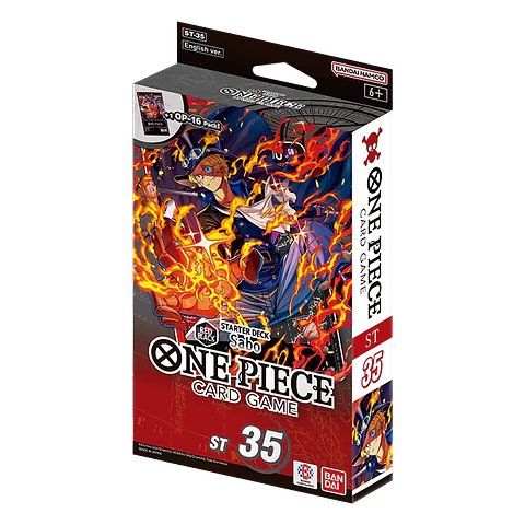 Mazo One Piece TCG: Starter-Deck - Red Black Sabo (ST-35)