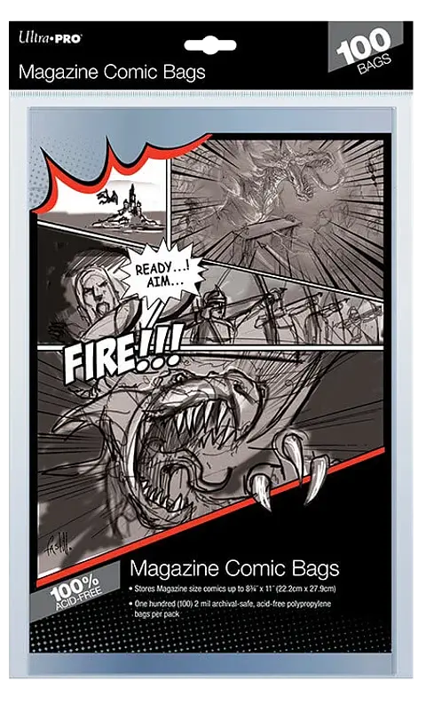 Bolsas para Comics- Magazine (x100)