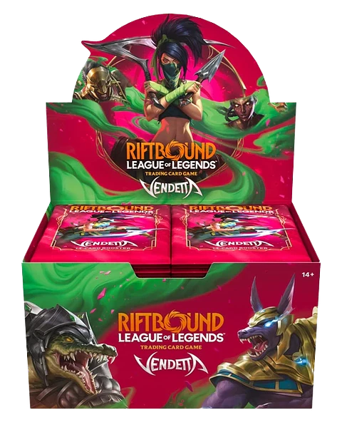 Caja de sobres Riftbound TCG: Set 4 Vendetta