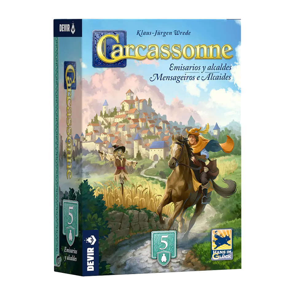 Carcassonne: Emisarios y alcaldes 1
