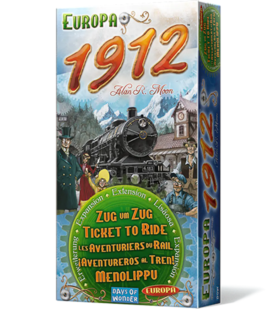 Aventureros al Tren (Ticket to Ride): Europa 1912 - expansión actualizada 1