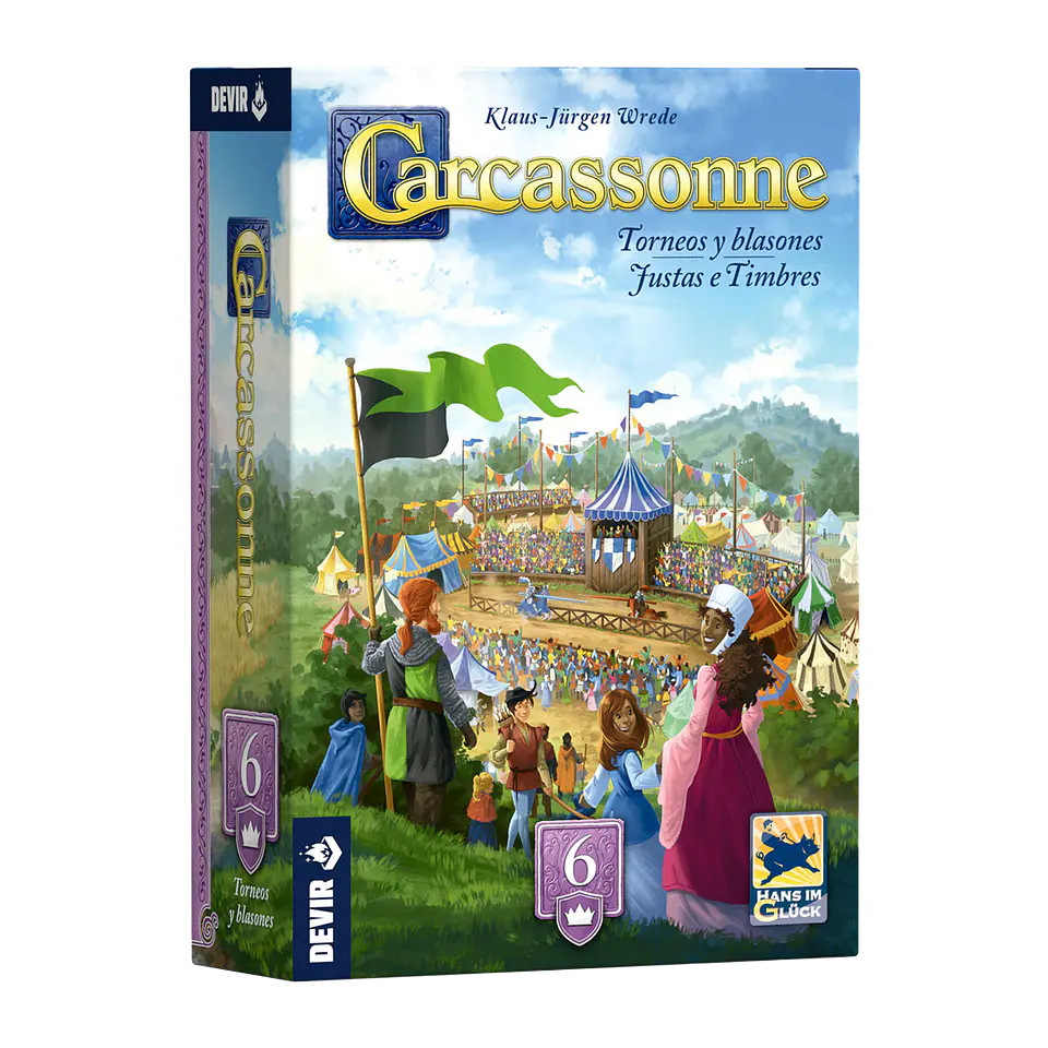 Carcassonne: Torneos y blasones 1