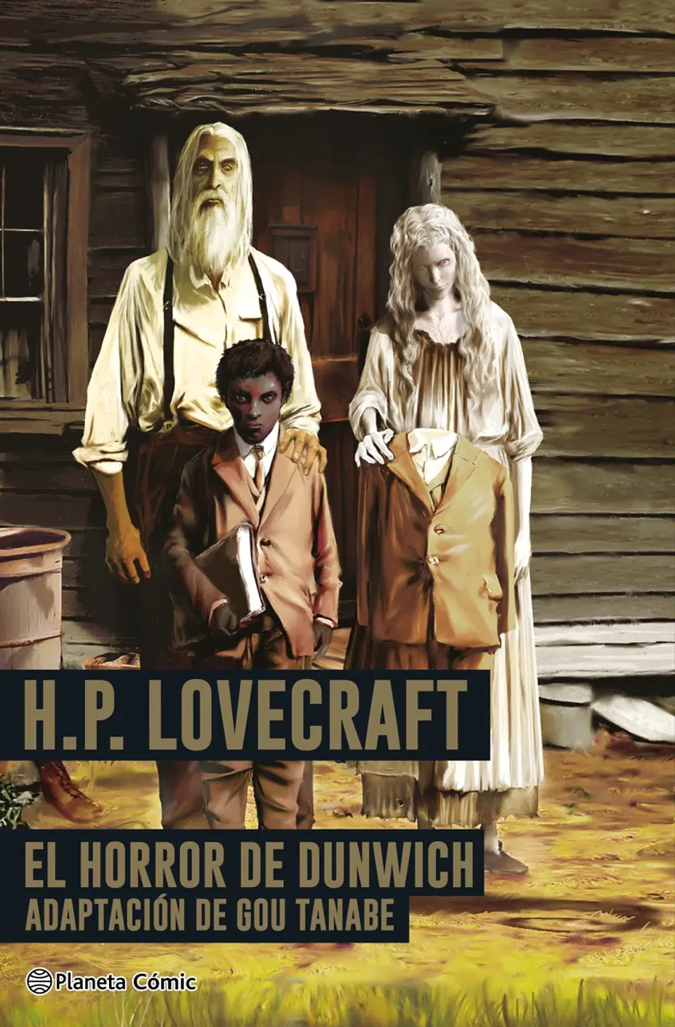 El Horror de Dunwick Vol.1 - H.P.Lovecraft adaptación de Gou Tanabe 1