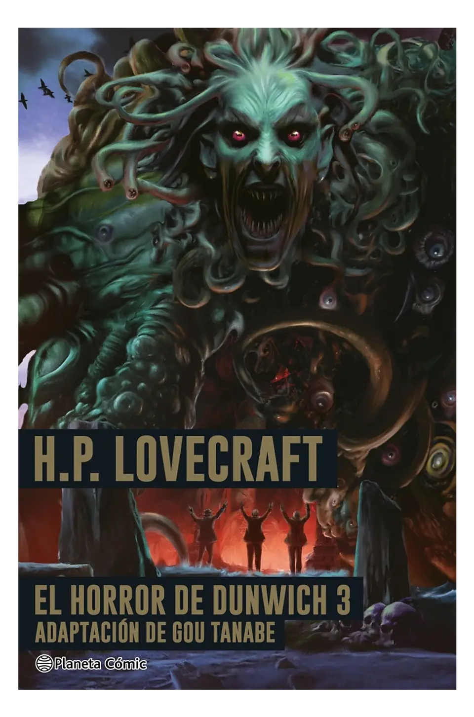 El Horror de Dunwick Vol.3 - H.P.Lovecraft adaptación de Gou Tanabe 1