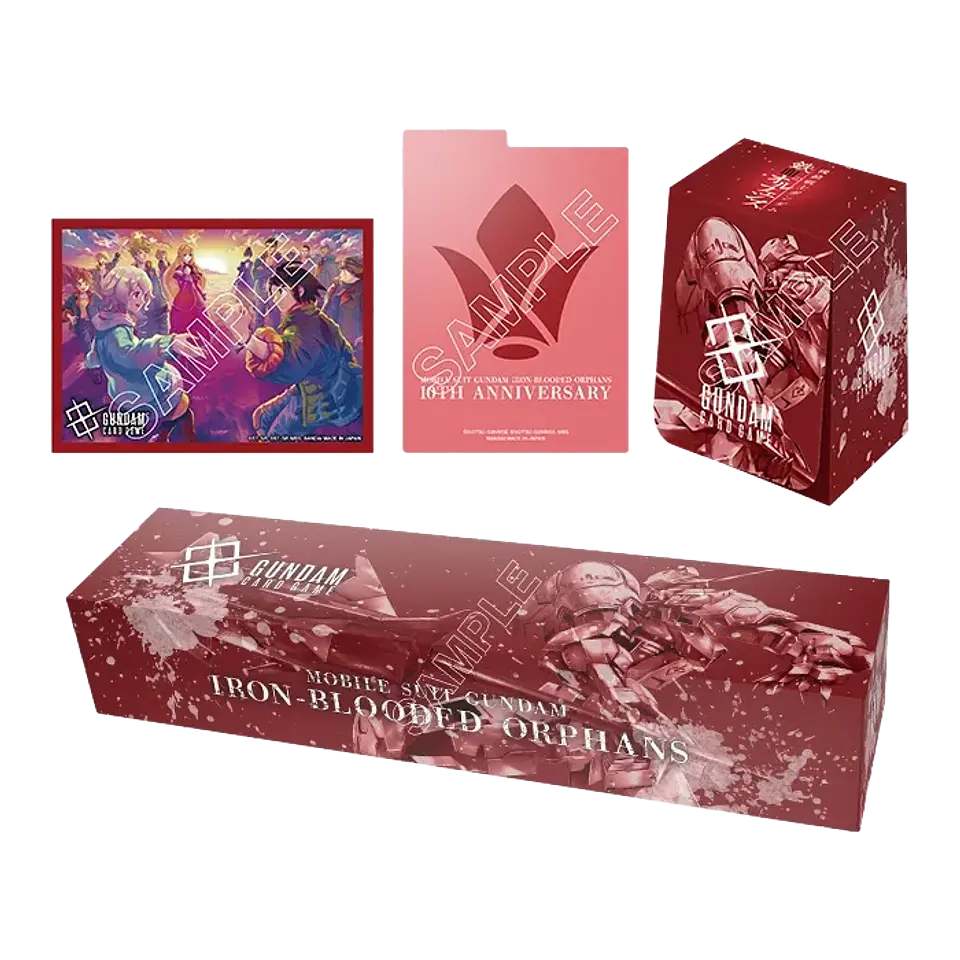 Gundam TCG: Premium Accessory Set Mobile Suit Gundam IRON (PB02) 1