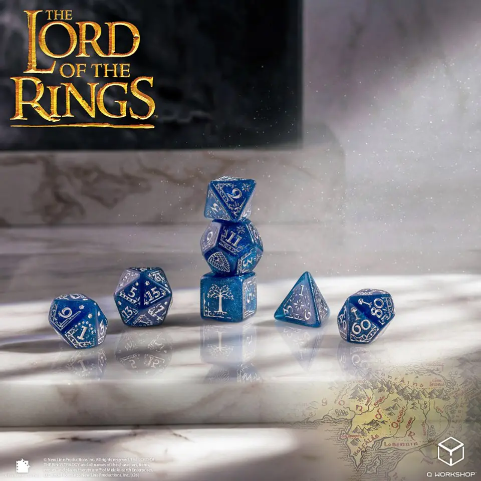 Set de 7 dados: The Lord of the Rings - Gondor 2