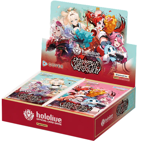 Caja de sobres Hololive OCG: Ayakashi Vermilion