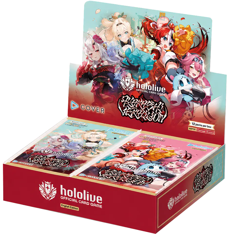 Caja de sobres Hololive OCG: Ayakashi Vermilion 1