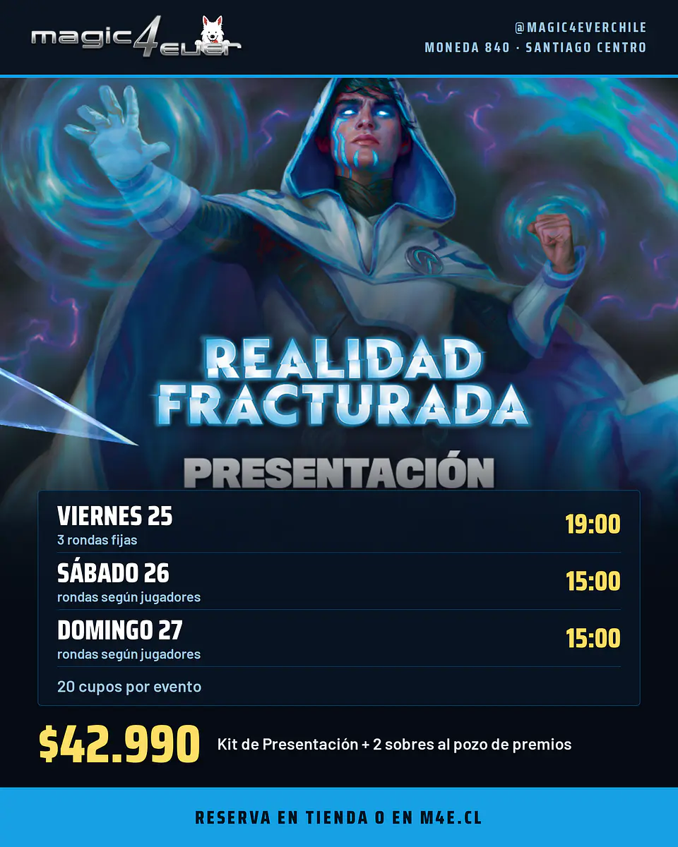 Pre-Release de Magic: The Gathering - Realidad Fracturada 1