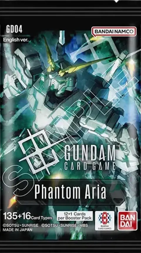 Sobre Gundam: Phantom Aria Booster Pack (GD04)