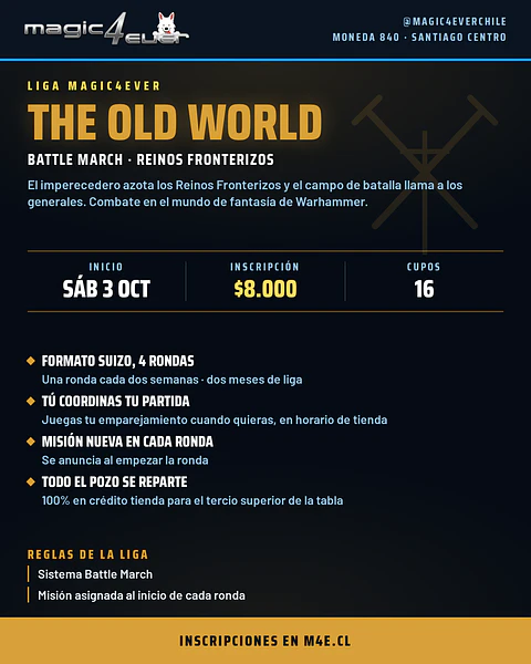 Liga Wargaming: The Old World - Battle March
