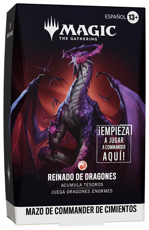 Mazo Commander Foundations - Reinado de Dragones (Español)