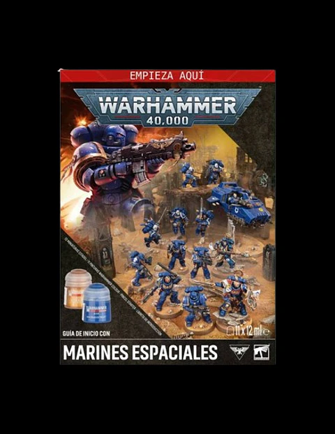 Warhammer 40K: Empieza Aquí con Space Marines