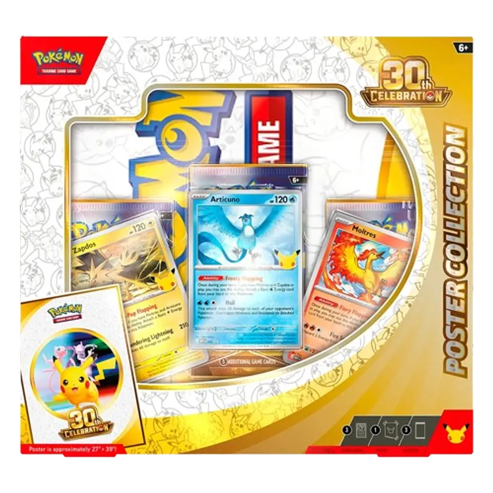 Pokemon TCG: 30th Celebration - Poster Collection (Inglés) 1