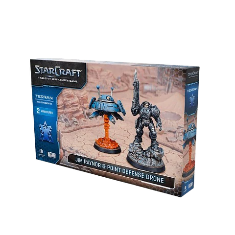 StarCraft TMG: Terran - Jim Raynor & Point Defense Drone Hero Expansion Set