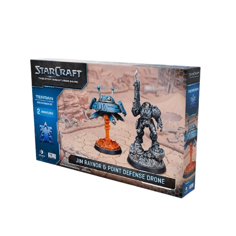 StarCraft TMG: Terran - Jim Raynor & Point Defense Drone Hero Expansion Set 1