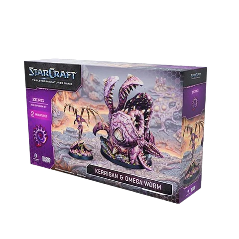  StarCraft TMG: Zerg - Kerrigan & Omega Worm Hero Expansion Set