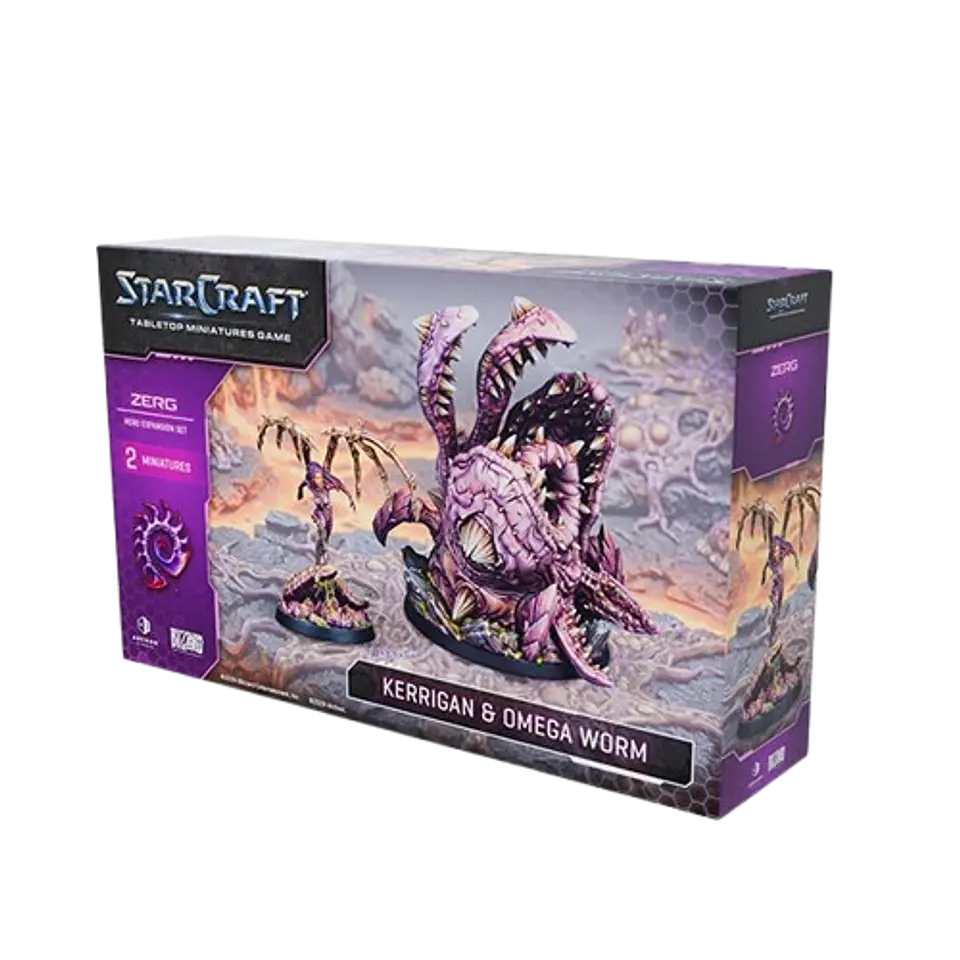  StarCraft TMG: Zerg - Kerrigan & Omega Worm Hero Expansion Set 1