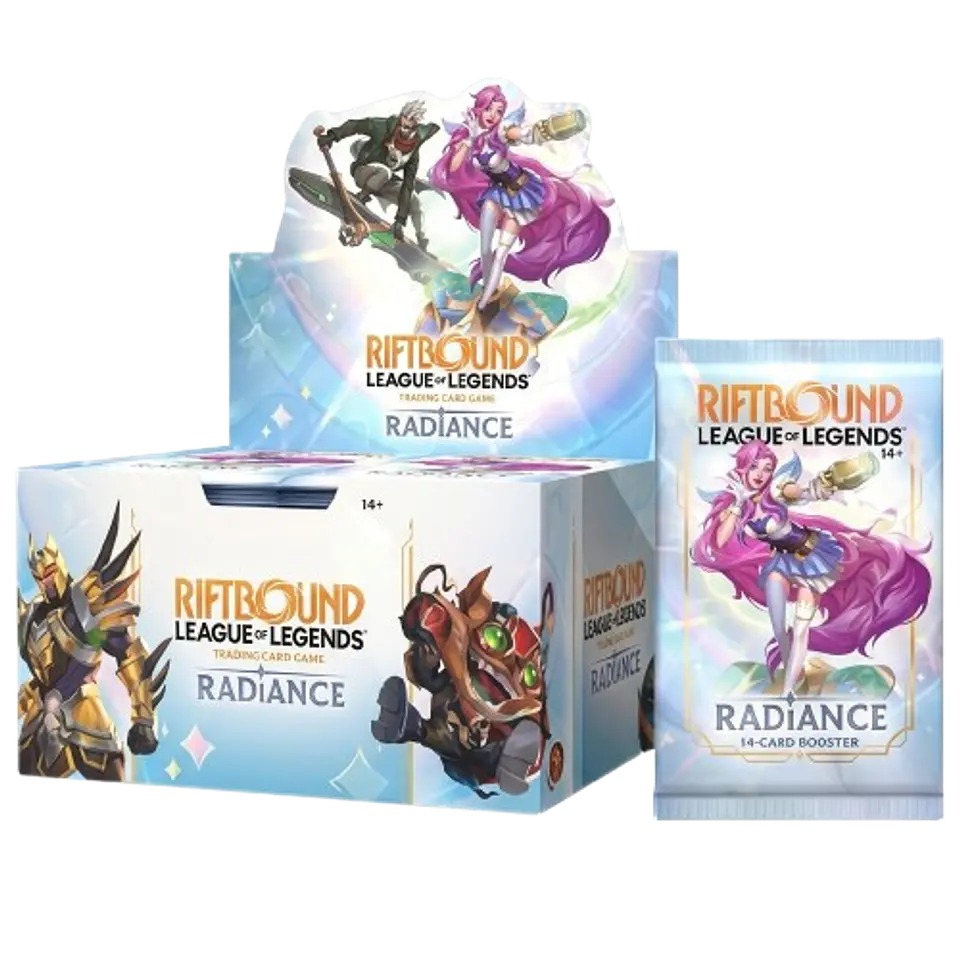 Caja de sobres Riftbound TCG: Set 5 Radiance 1