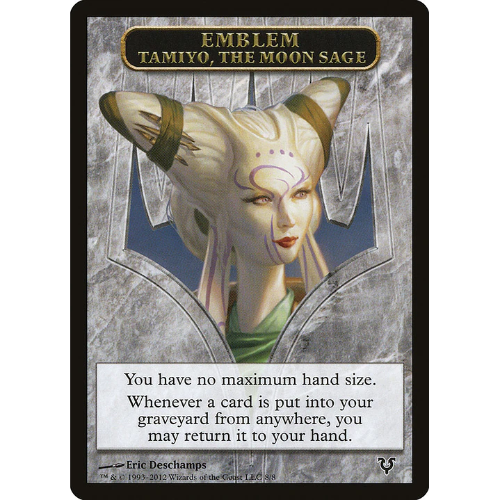 Tamiyo, the Moon Sage Emblem - Token 1