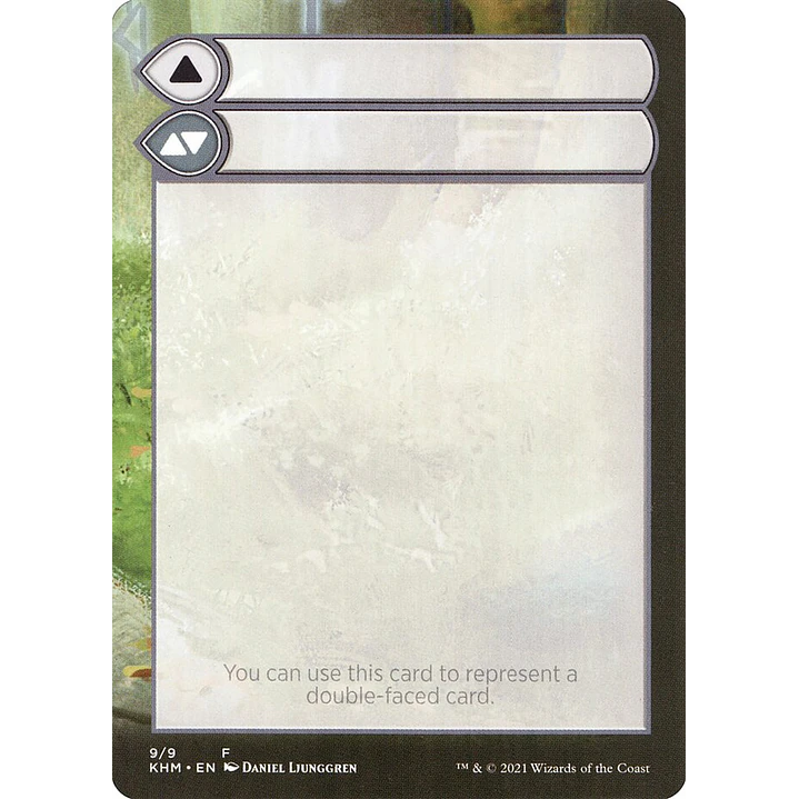 Double-Faced Substitute Card - Token 1