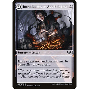 Introduction to Annihilation