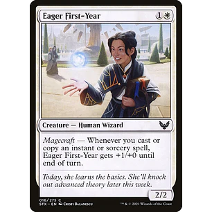 Eager First-Year