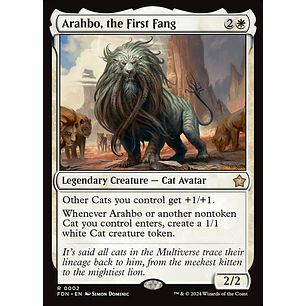 Arahbo, the First Fang