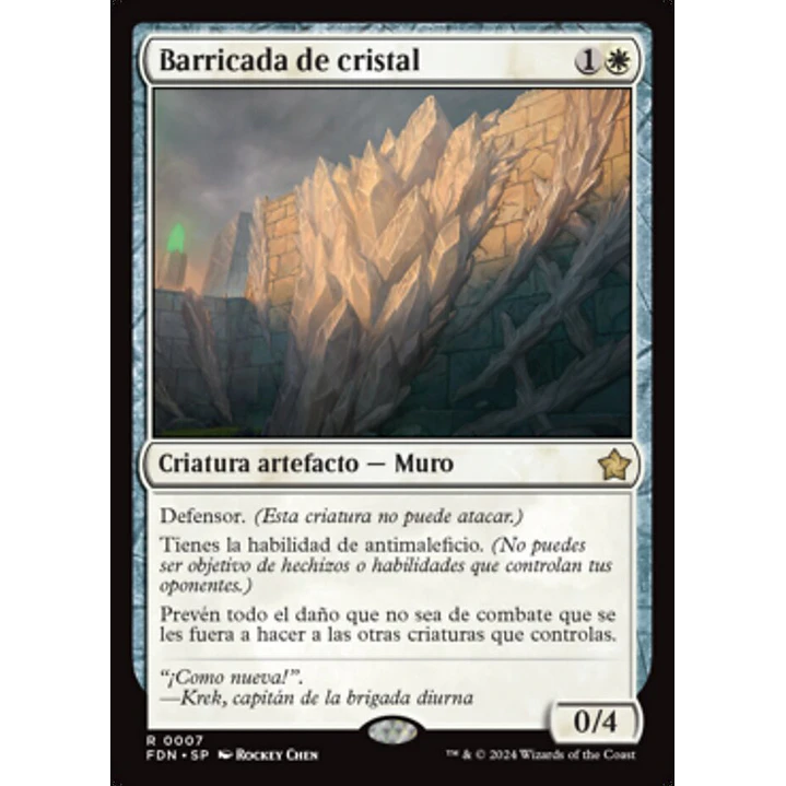 Crystal Barricade 1