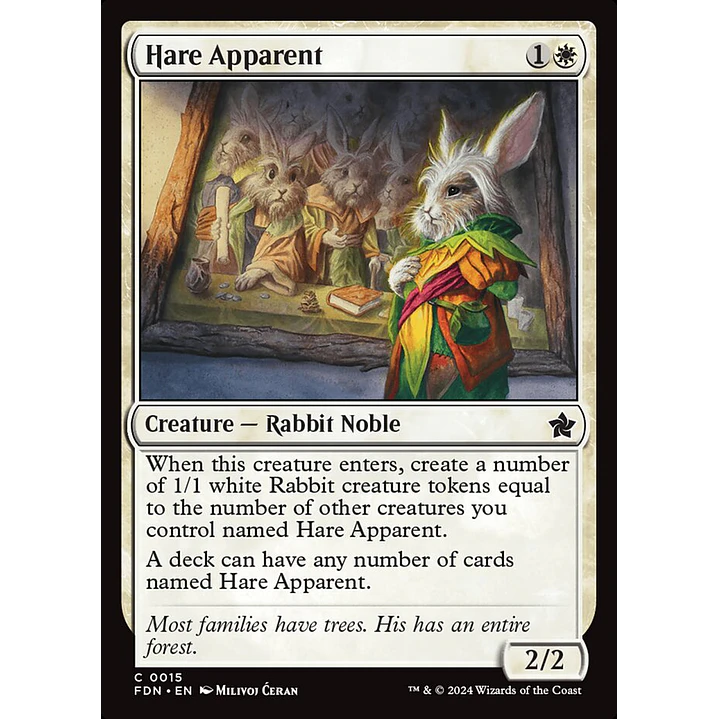 Hare Apparent 2