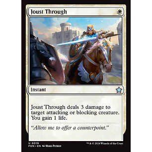 Joust Through