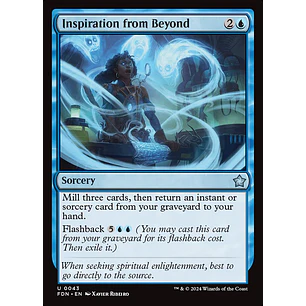 Inspiration from Beyond