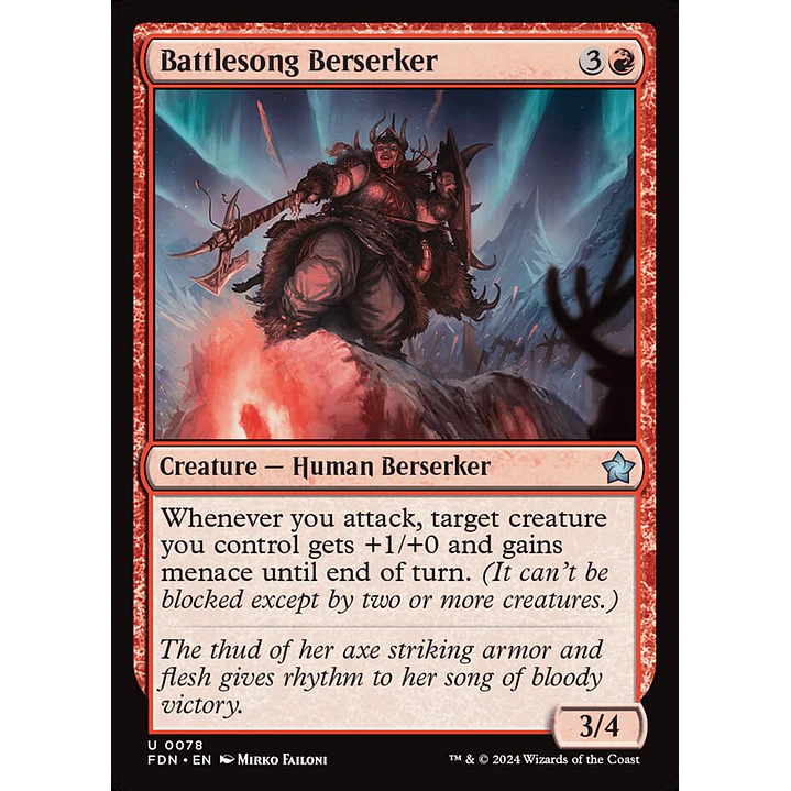 Battlesong Berserker 2