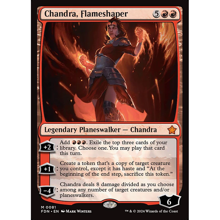 Chandra, Flameshaper 2