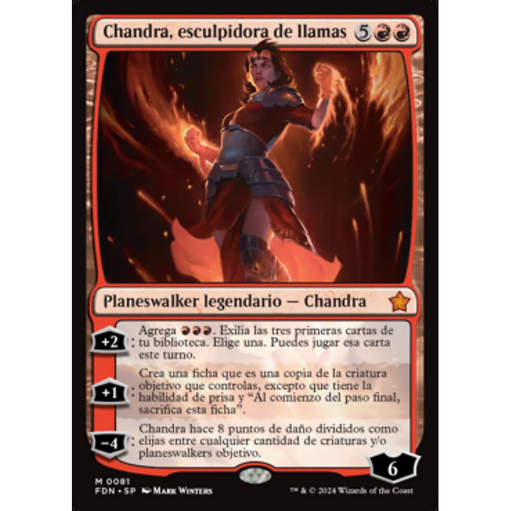 Chandra, Flameshaper 1