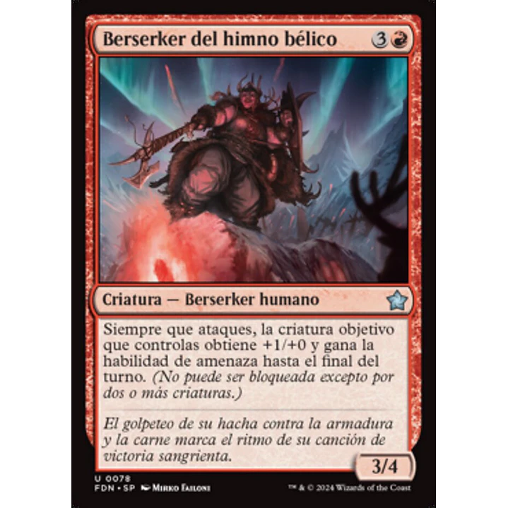 Battlesong Berserker 1