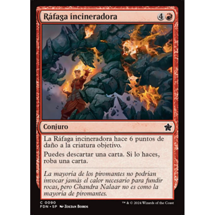 Incinerating Blast 1