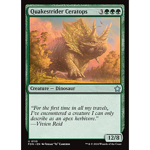 Quakestrider Ceratops
