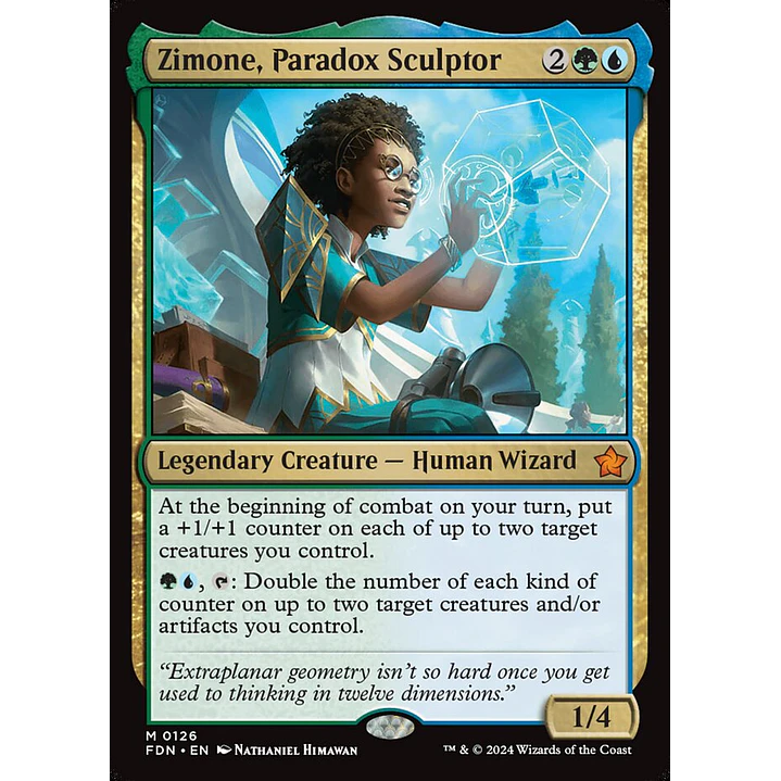Zimone, Paradox Sculptor 2