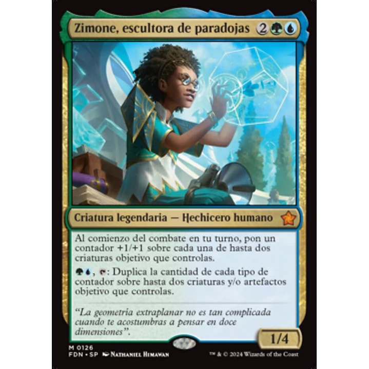 Zimone, Paradox Sculptor 1