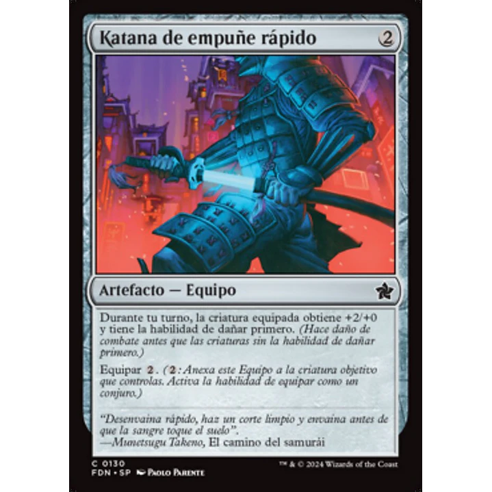 Quick-Draw Katana 1