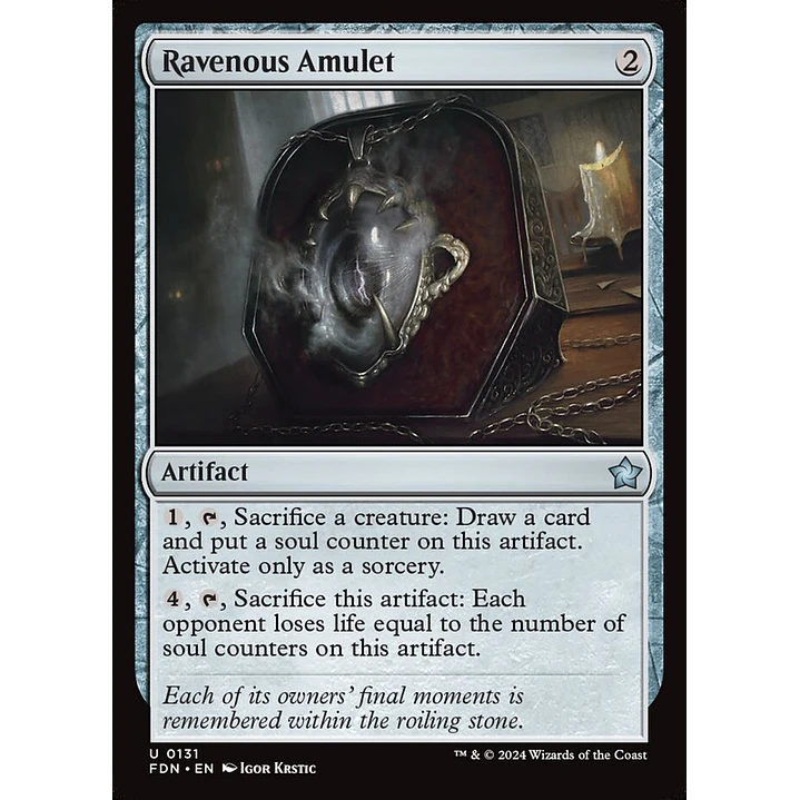 Ravenous Amulet 2