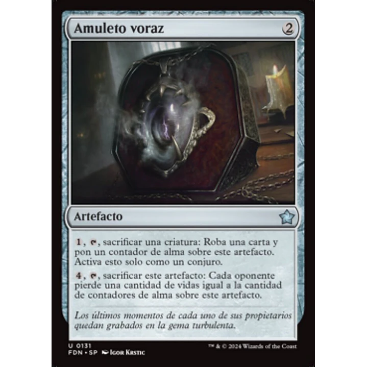 Ravenous Amulet 1