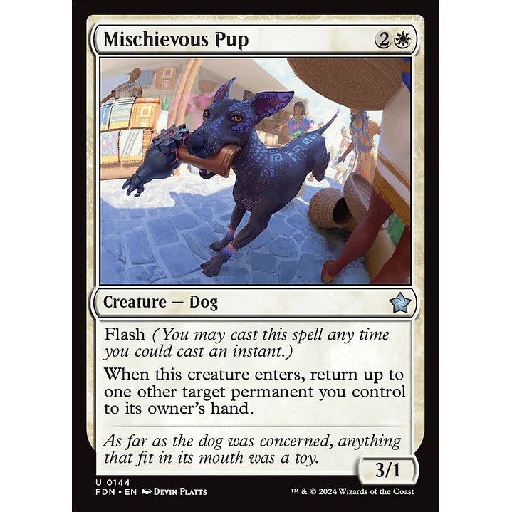 Mischievous Pup 2