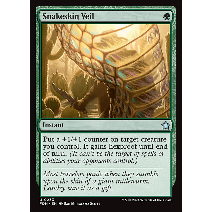 Snakeskin Veil 2