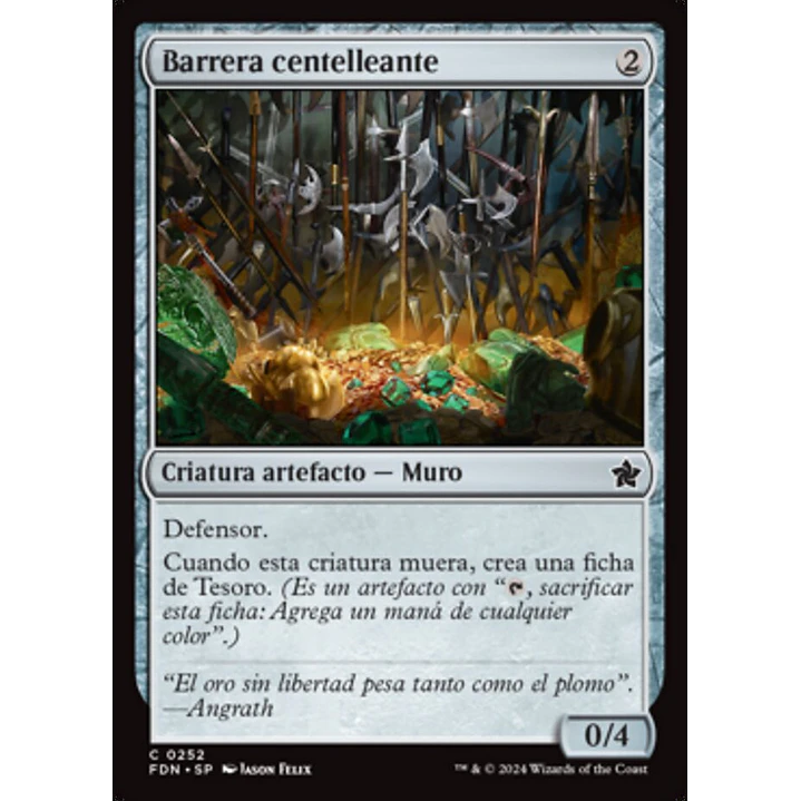 Gleaming Barrier 1